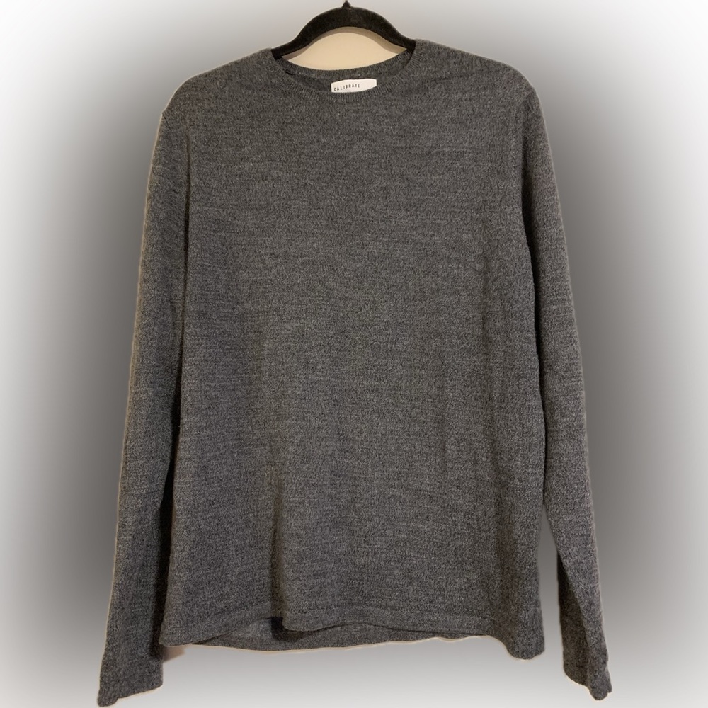 Men’s Calibrate sweater Merino wool blend long sleeve